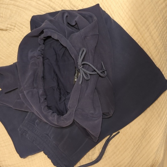 Athleta Seasoft Set (Pant & Hoodie) | Size Large - Picture 2 of 4